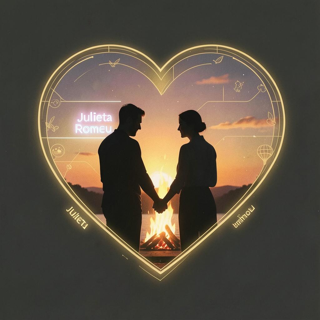 Amor de julieta e Romeu