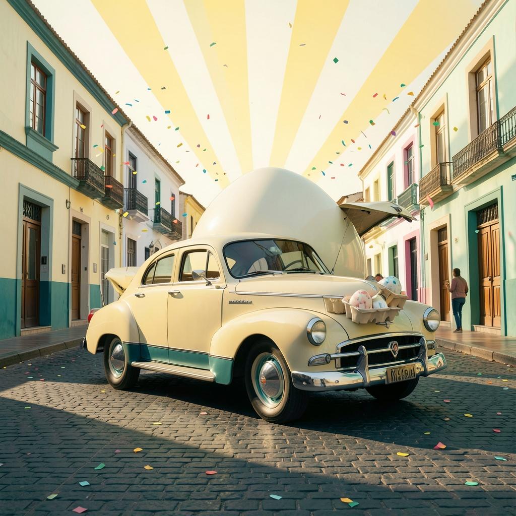 carro do ovo