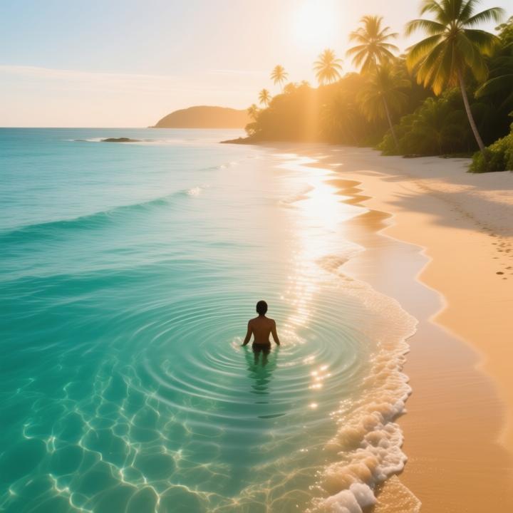 banho de praia
