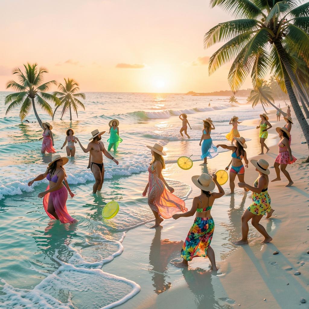 Sunset Caribbean Vibes