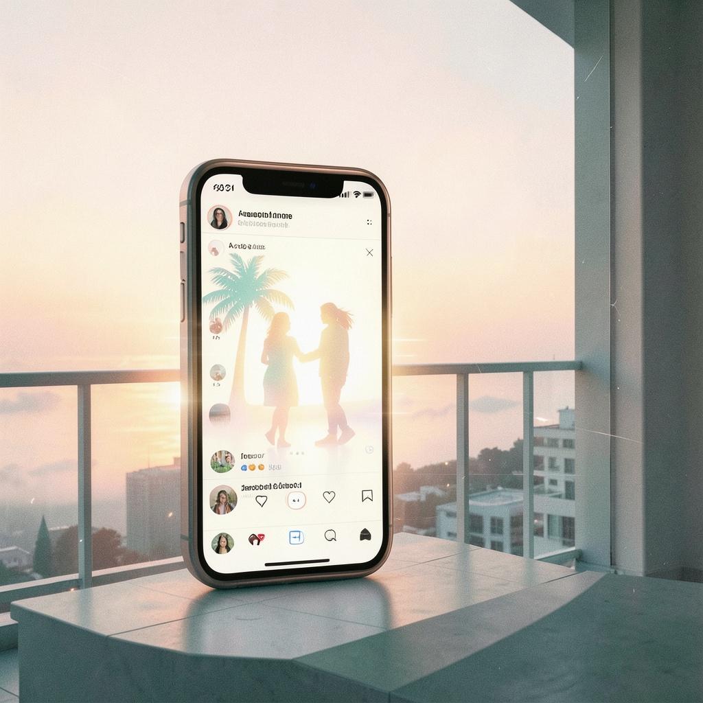 conheci ela pelo Instagram e e