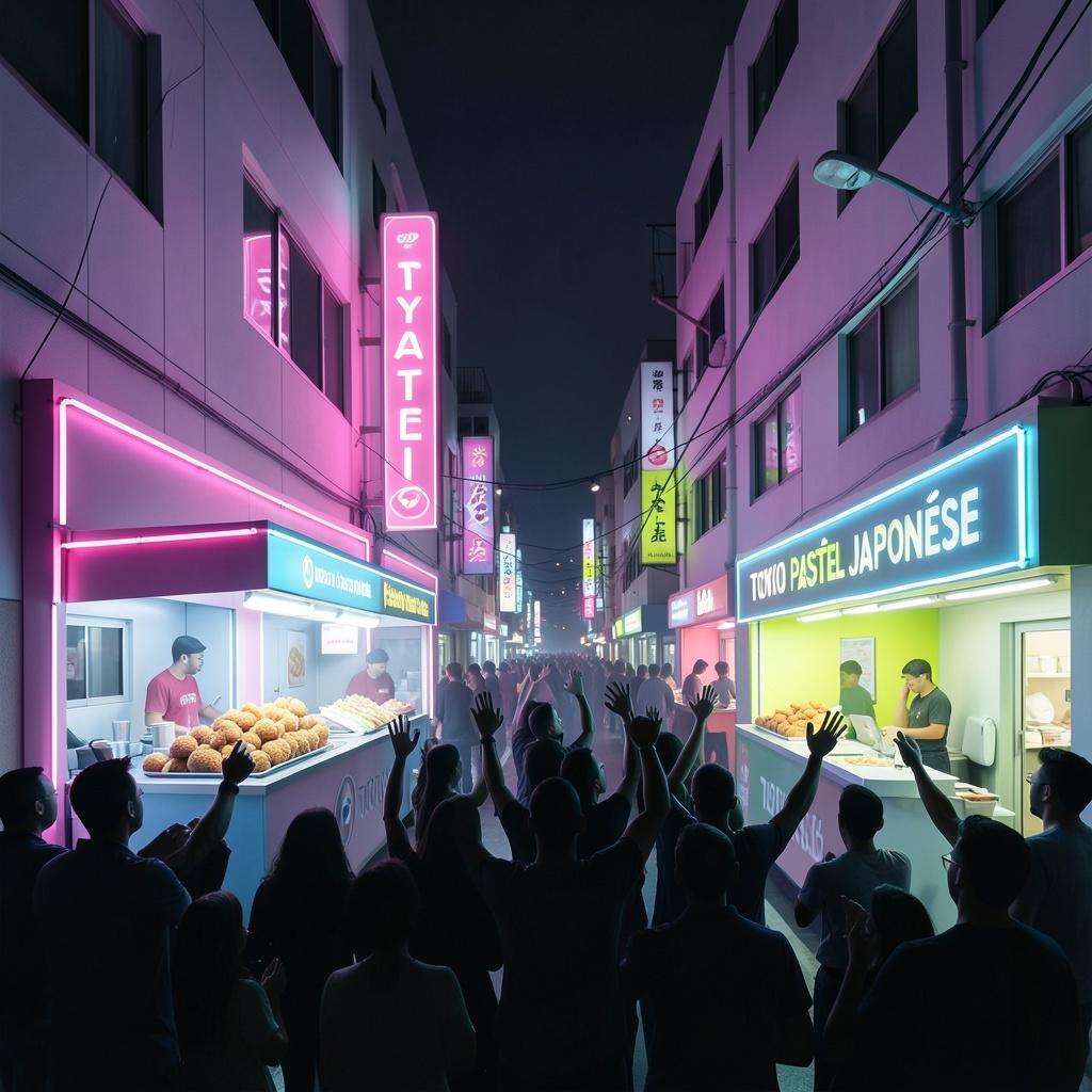 Copa no Tokyo Pastel Japonês