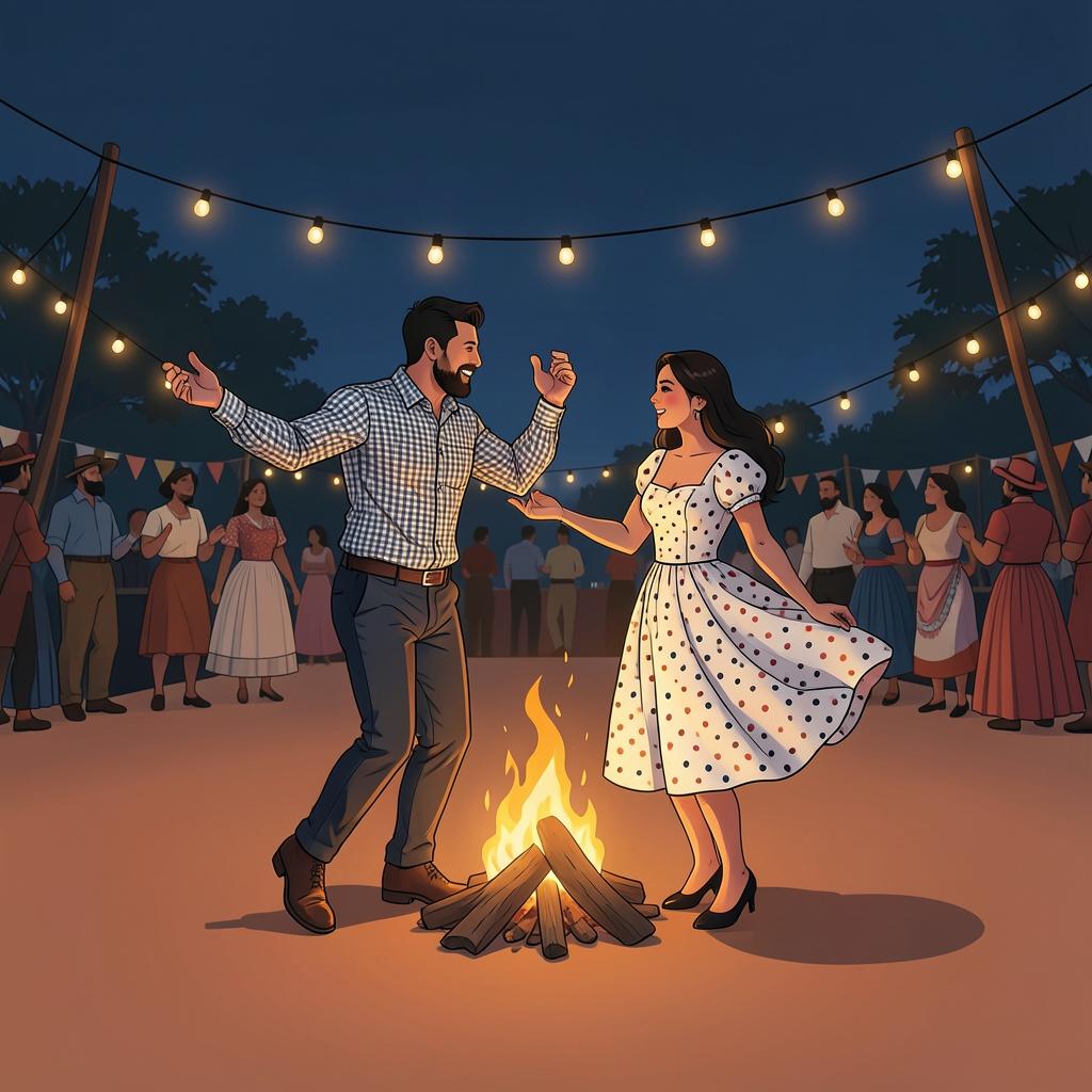 Na Festa de São João