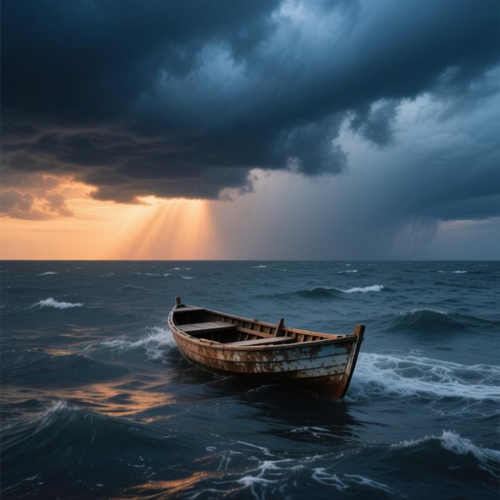 Barco à deriva