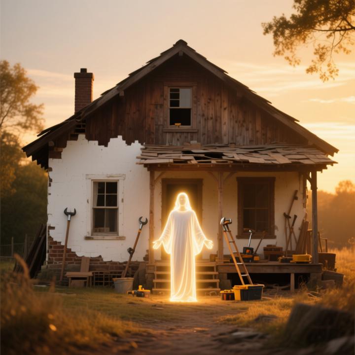 a casa e o construtor