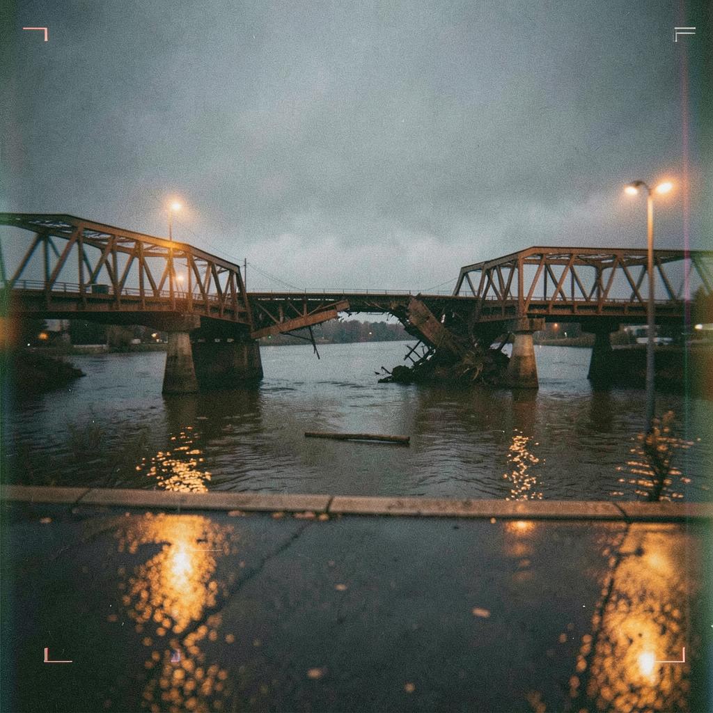 a ponte caiu