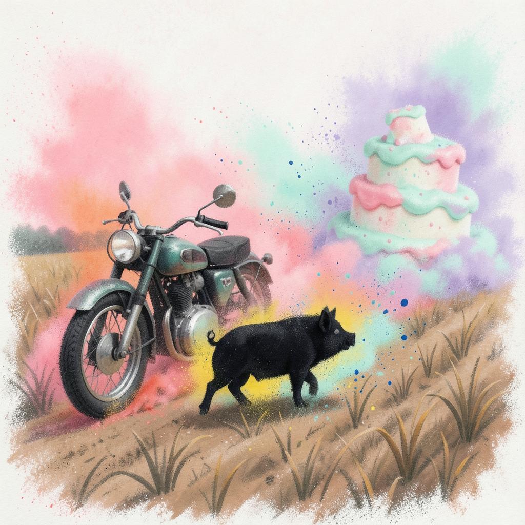 a noiva fugiu de moto