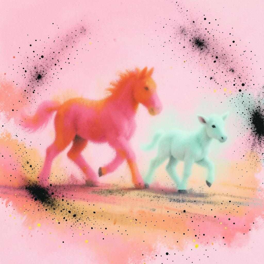 cavalo e vaqueiro