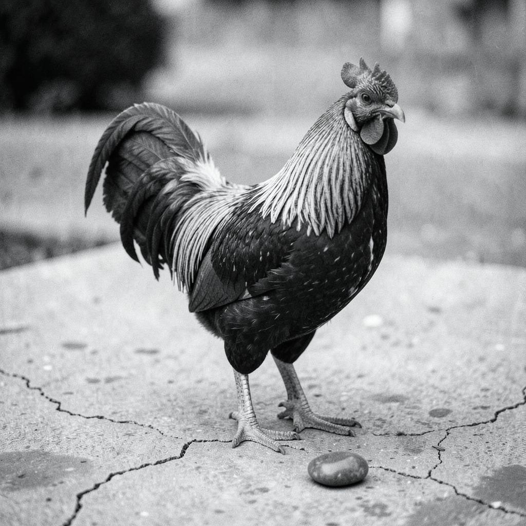 Seja um Galo de Madeira