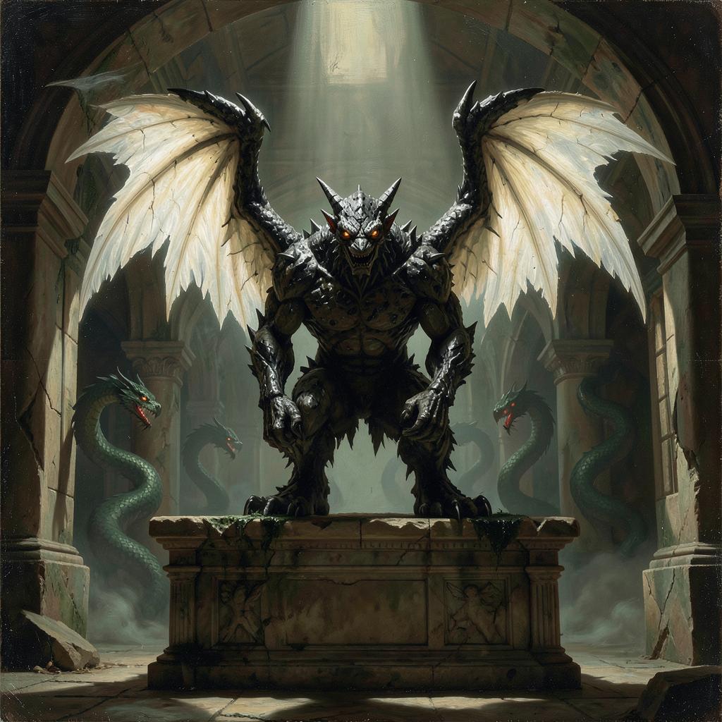 gargoyles vs spirits dragons