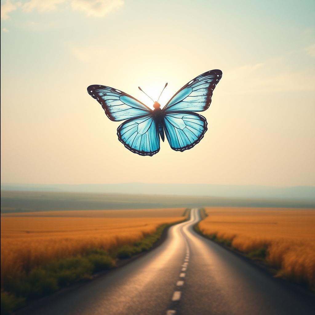 borboleta azul