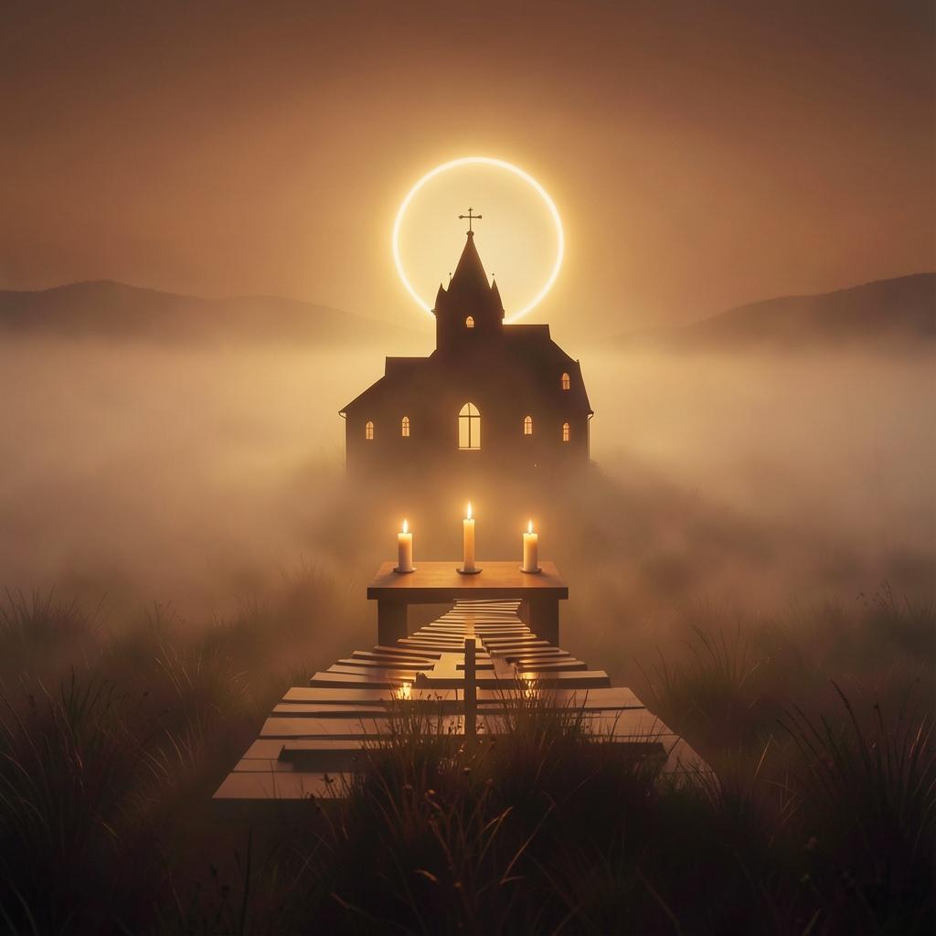 fogo no altar