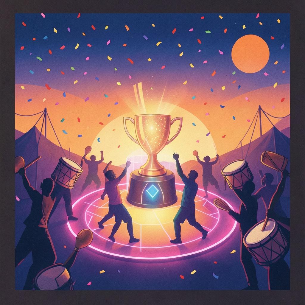 O pagode do pai campeão