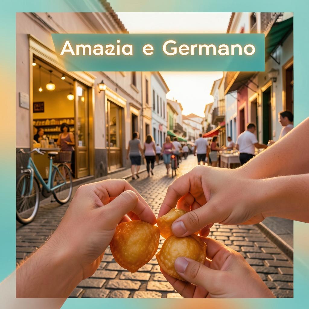 Amanda e Germano(Os Irmãos da
