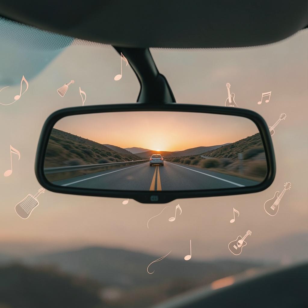 Retrovisor Empoeirado