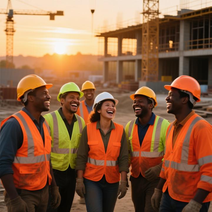 No Canteiro de Obras