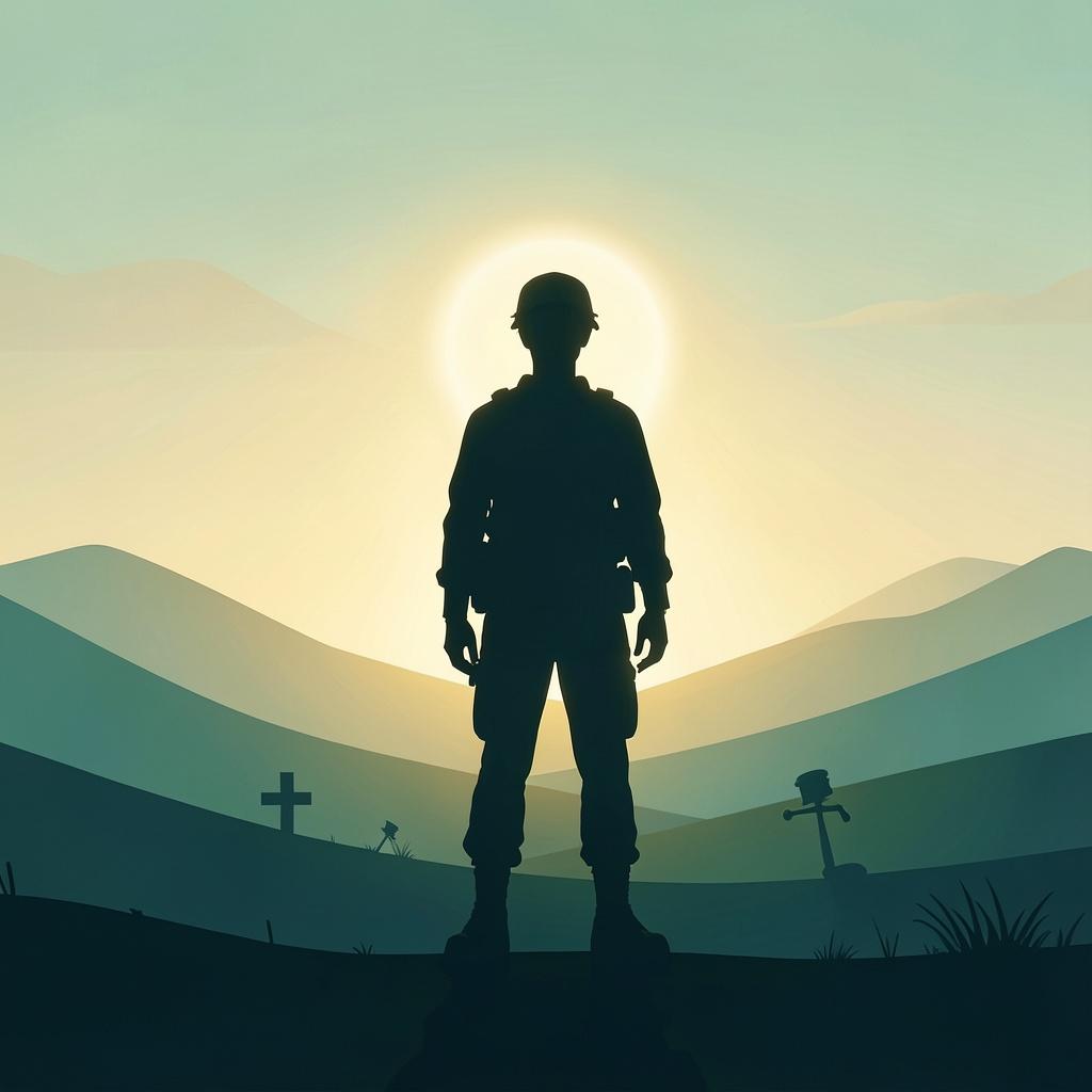 soldado ferido